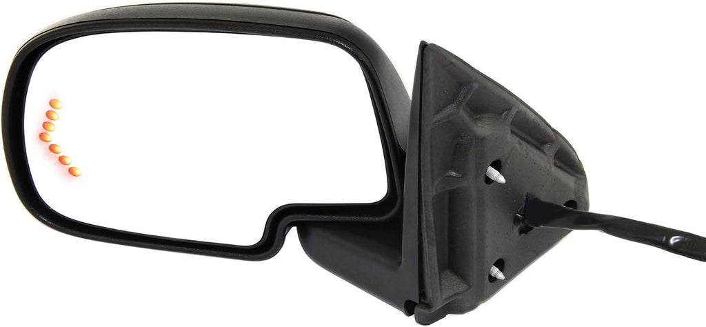 Left Driver Heated Power Glass Folding Mirror K7370