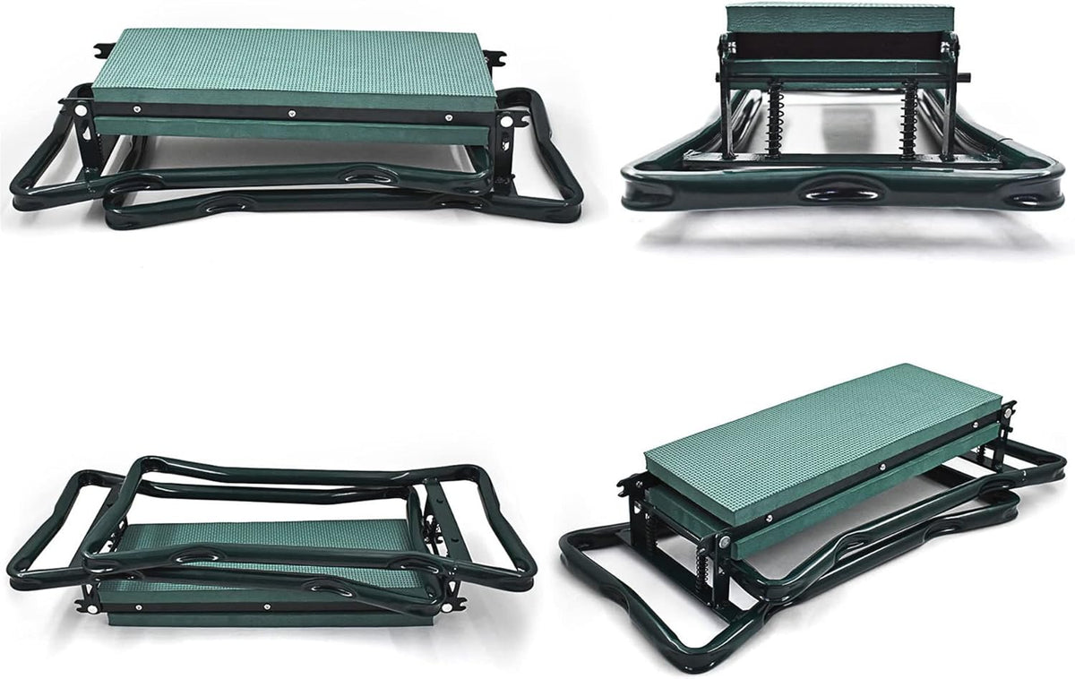 Portable Garden Kneeler Seat with Tool Bag Pouch J82613
