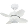 White 4-Blade 20x22 Mini Indoor Ceiling Fan X8144