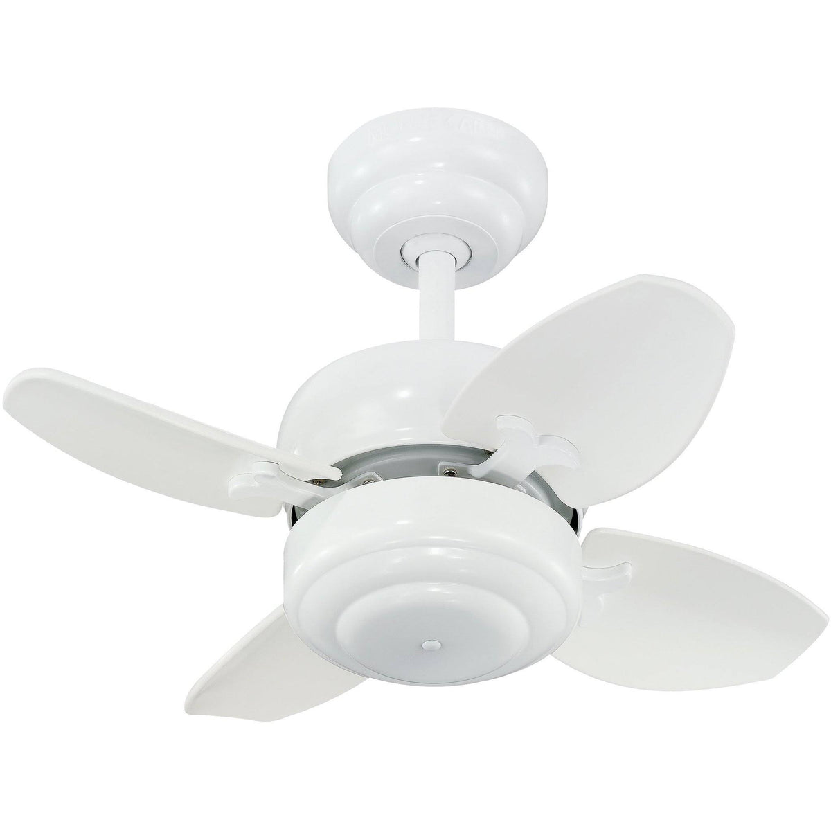 White 4-Blade 20x22 Mini Indoor Ceiling Fan X8144