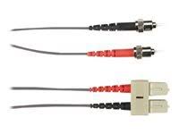 OM1 62.5/125 Multimode Fiber Optic Patch Cable, ST-SC, 10-M V414869