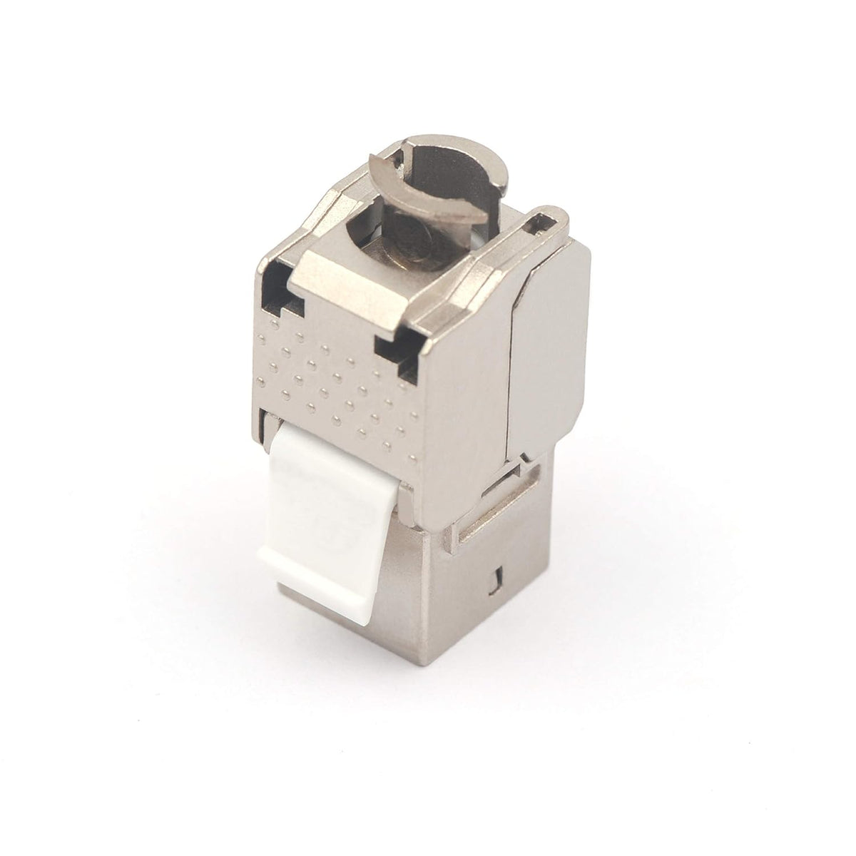 RJ45 Cat6A Shielded Keystone Jacks 12 Pack Toolless Modular Jacks F315914