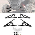 4 A Arms Front Upper & Lower A-Arms Rods High Clearance Black Z922747