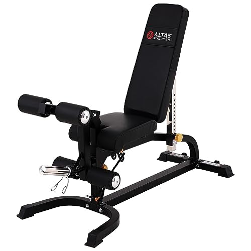 Adjustable Utility Bench with Leg Developer Preacher Curl Attachment H59091