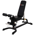 Adjustable Utility Bench with Leg Developer Preacher Curl Attachment H59091
