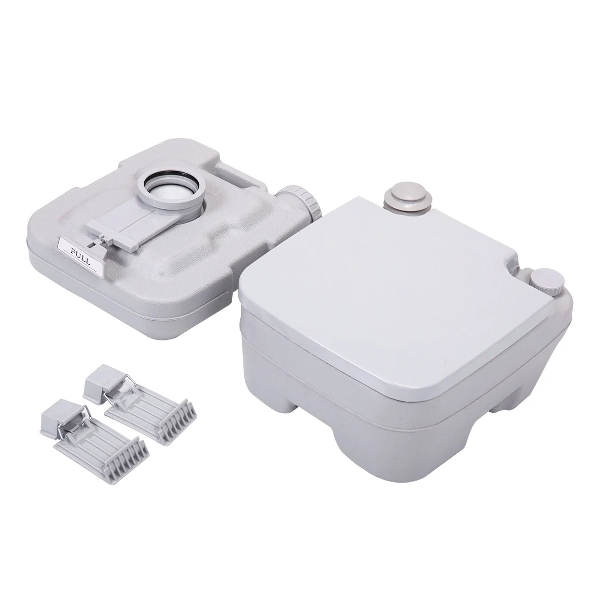 Lightweight 2.6 Gallon Flushable Camping Toilet L1988