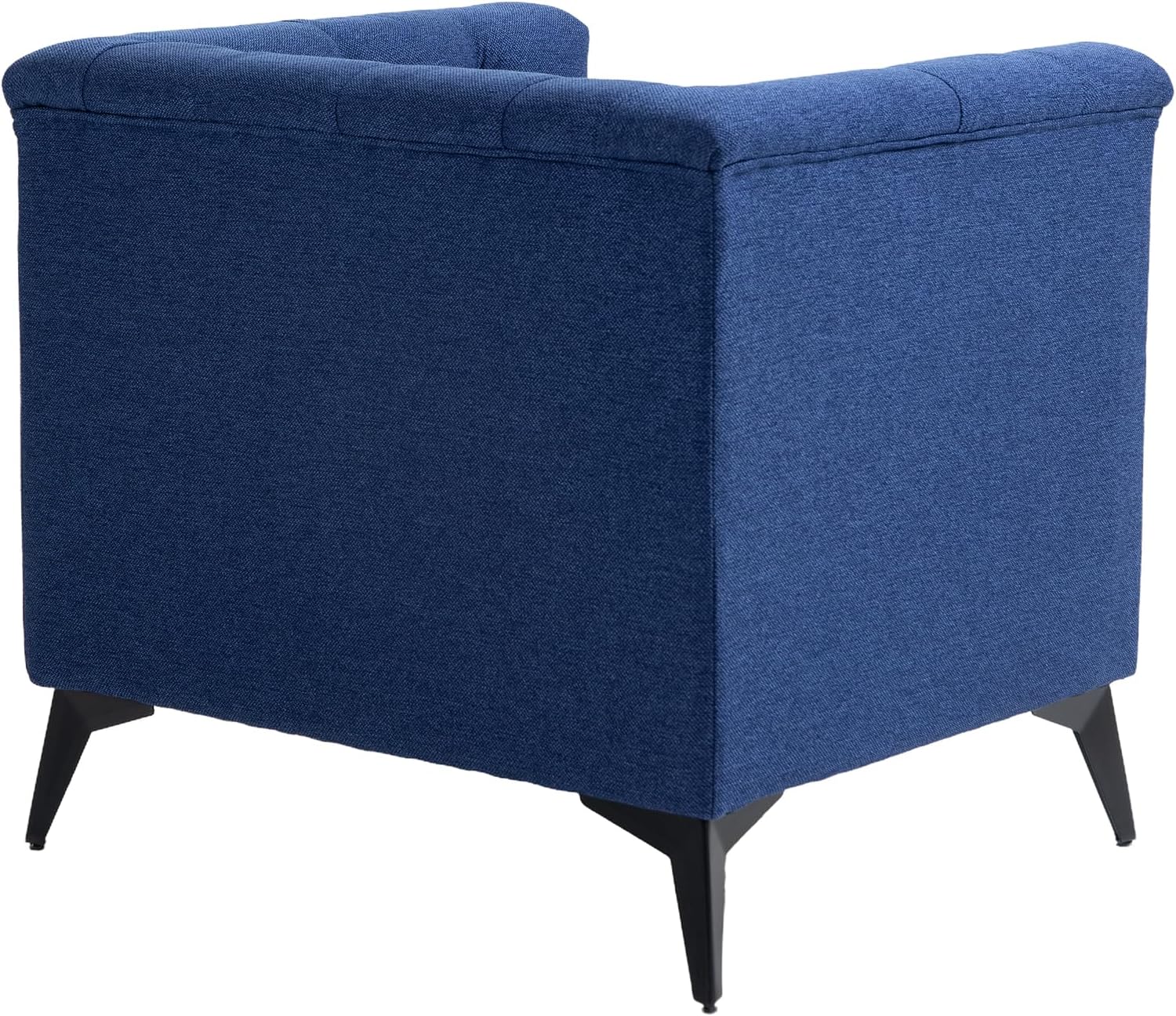 Blue Linen Fabric Arm Chair K295395