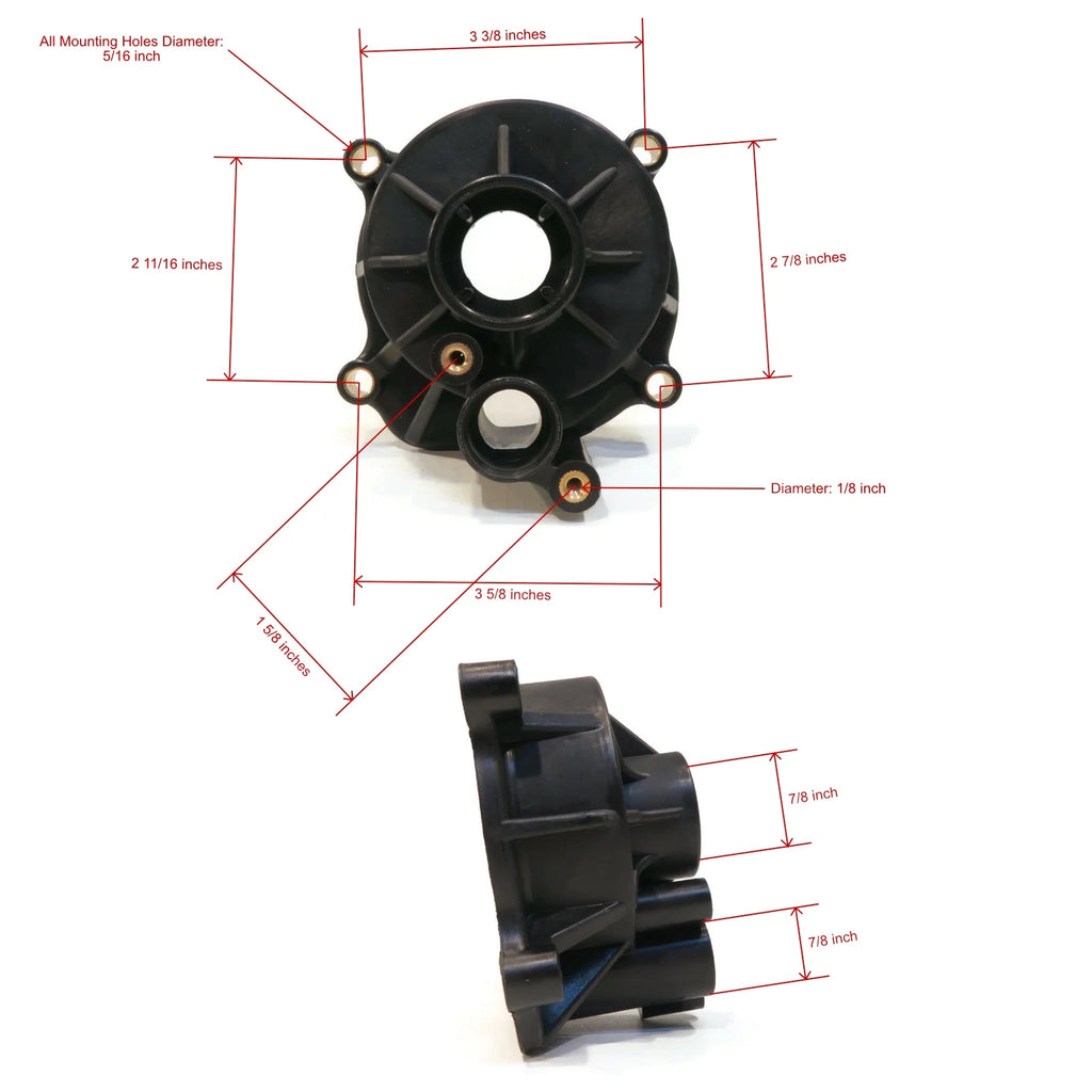 Water Pump Impeller Kit For 2009 Evinrude 150 HP Outboard S934352