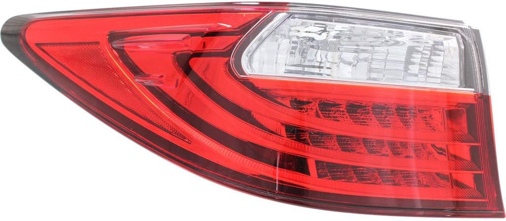 Tail Light Assembly Driver Side Outer U613