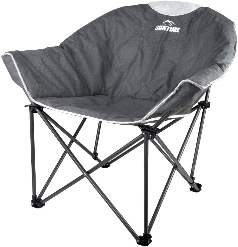 Oversize Padded Folding Chair with Carry Bag G3299