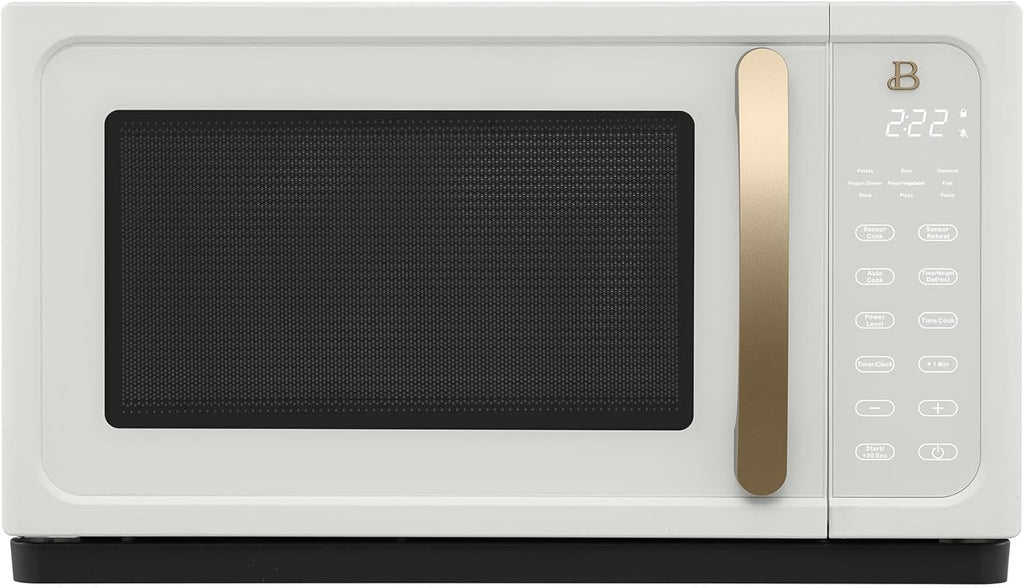 White 1.1 Cu Ft 1000 Watt Sensor Microwave Oven with Turntable U707520