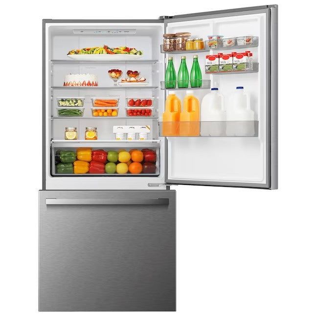 17.2-cu ft Counter-depth Bottom-Freezer Refrigerator (Fingerprint Resistant Stainless Steel) A4761