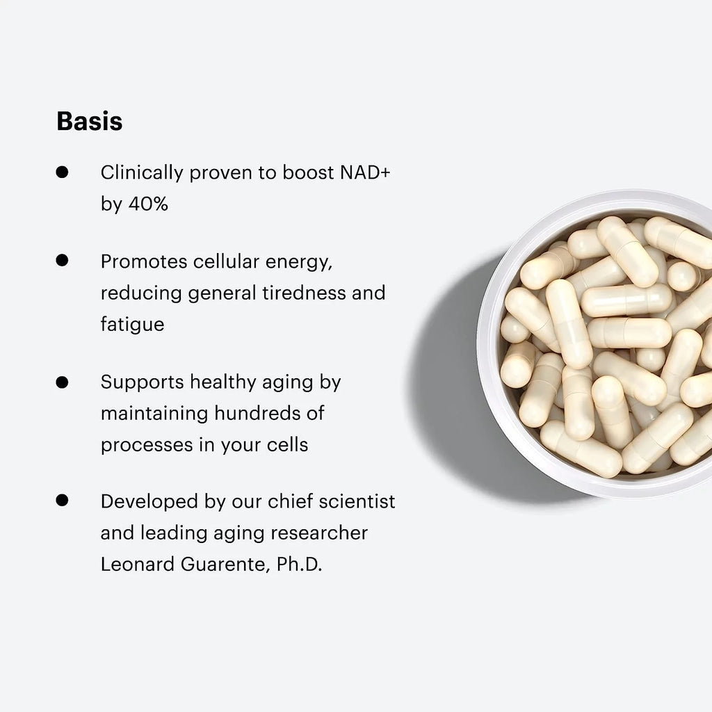 NAD+ Supplement 250mg 60 Capsules H3479