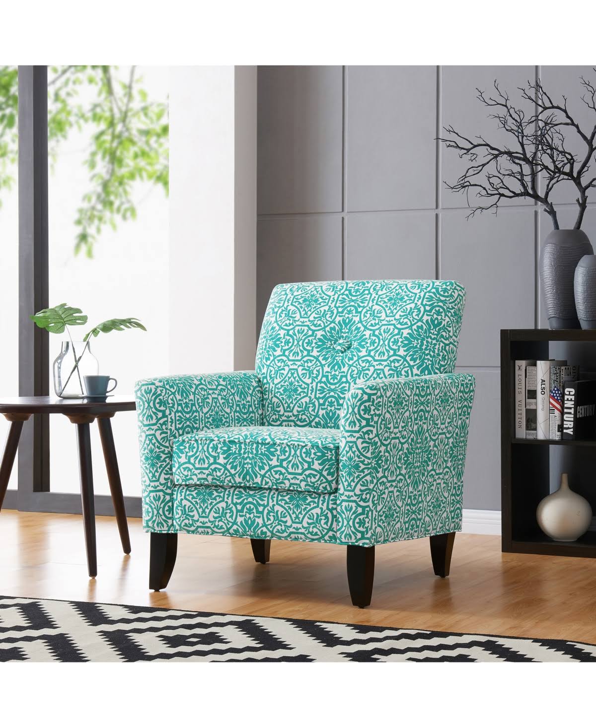 Turquoise Arm Chair M87903