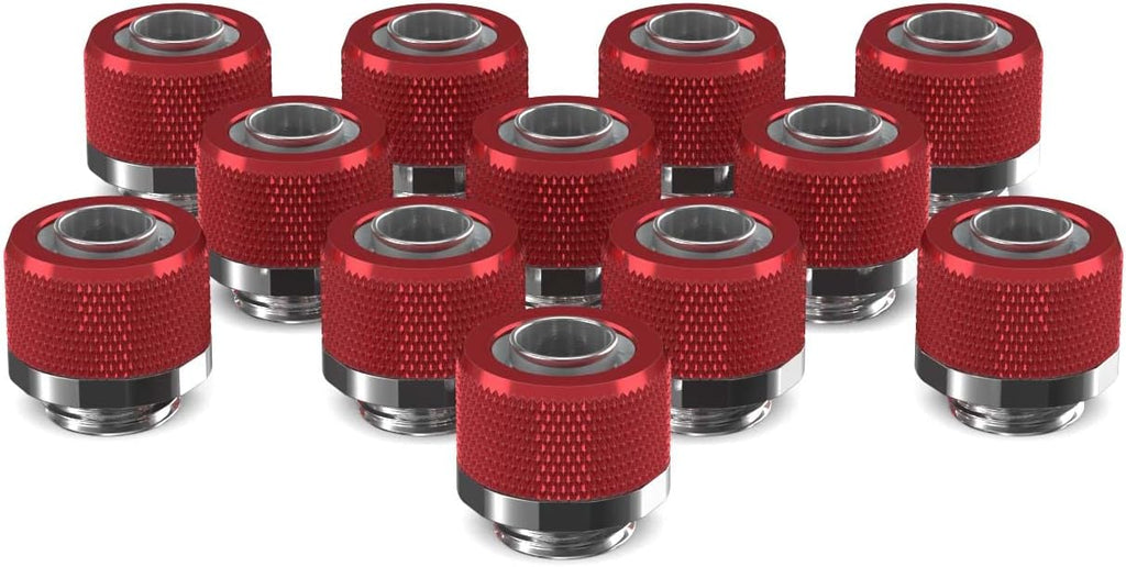 3/8in. x 1/2in. Compression Fitting 12 Pack Candy Purple E19358