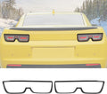Carbon Fiber Grain Tail Light Cover Trim Frame Bezels G704241