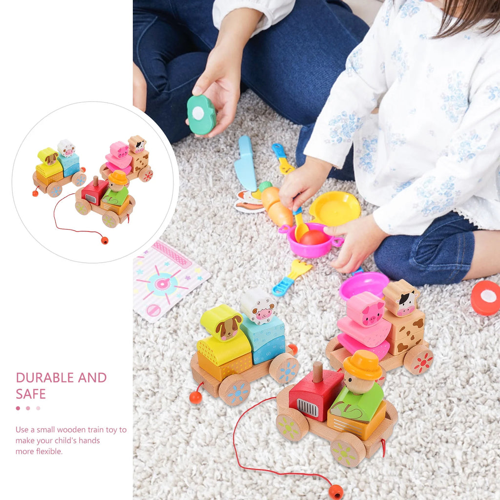 Wooden Train Toy for Kids Y587
