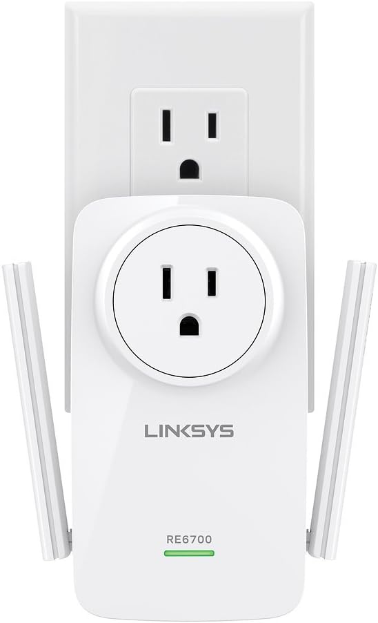 WiFi Extender, Dual-Band Booster, 2,500 Sq. ft Coverage, AC1900 1.9Gbps, Pack of 2 A429816