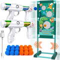 2 Blaster Gun with 18 Foam Balls and Moving Shooting Target C5454