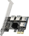 Black PCIe Riser Card 6-Pieces O798