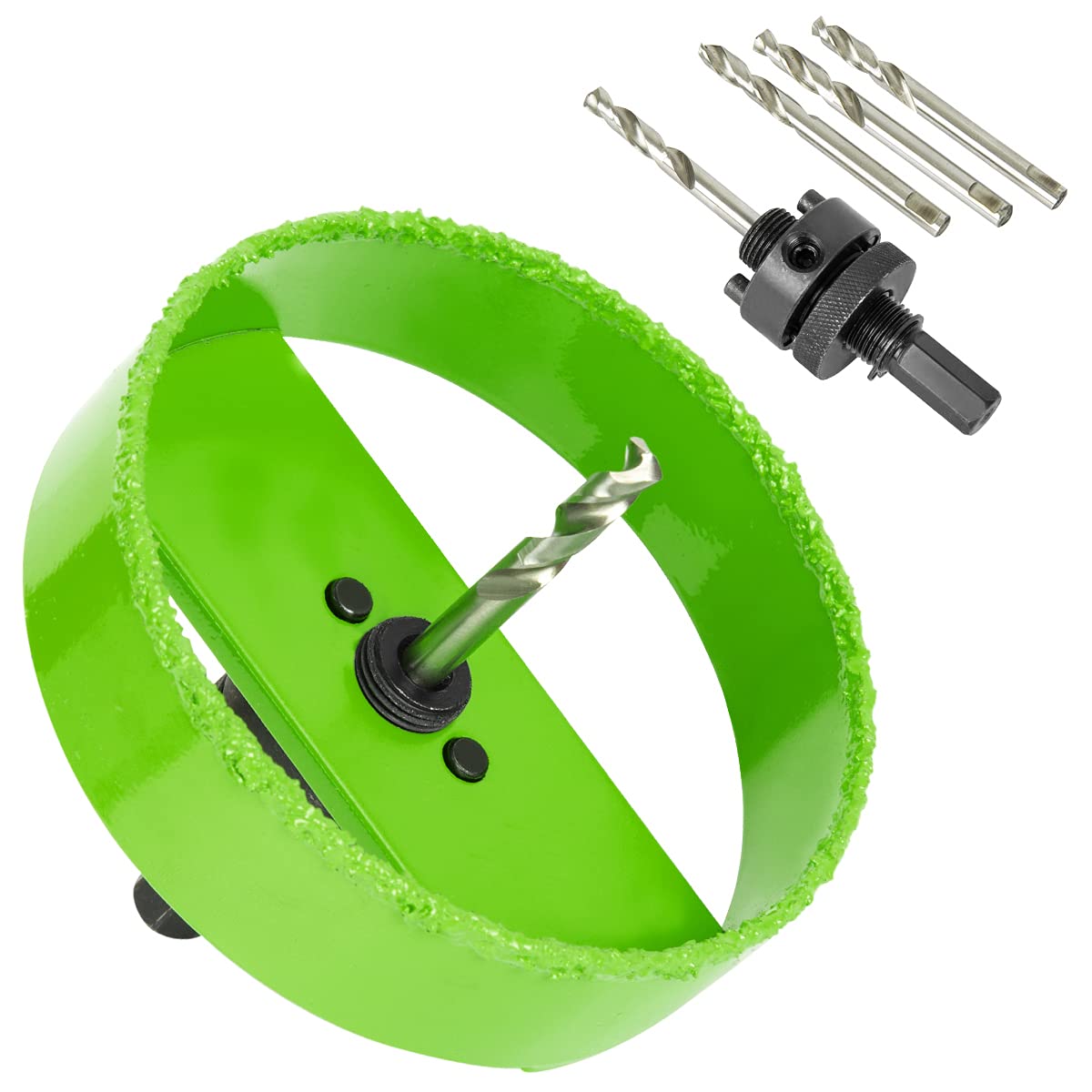 Carbide Grit Hole Saw for Drywall Ceiling, Pack of 2 M50200