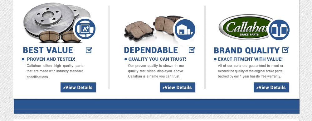 Premium OE 5 Lug Rotors + Brake Pads + Clips L7176
