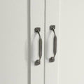 Tall Wood Kitchen Pantry Storage Cabinet with Adjustable Shelves Y945