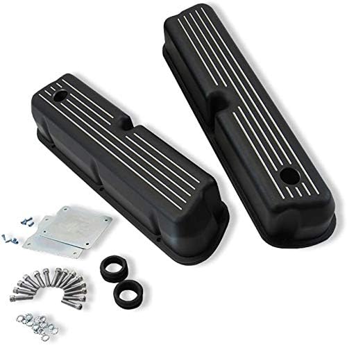Black Aluminum Valve Covers for SBF X104600