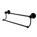 Matte Black 24 inch Double Towel Bar S7772