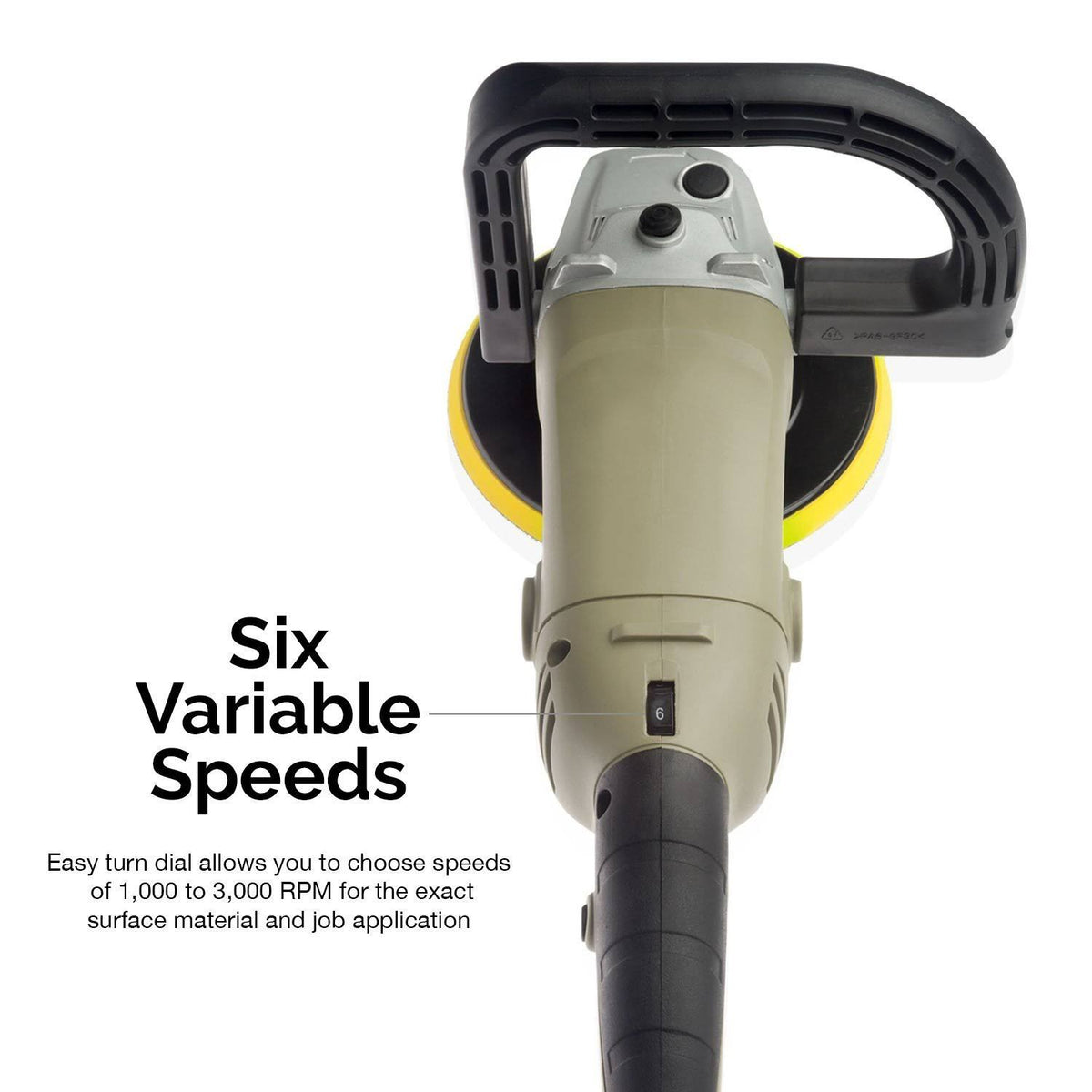 Variable Speed 7x22 Car Buffer W382611