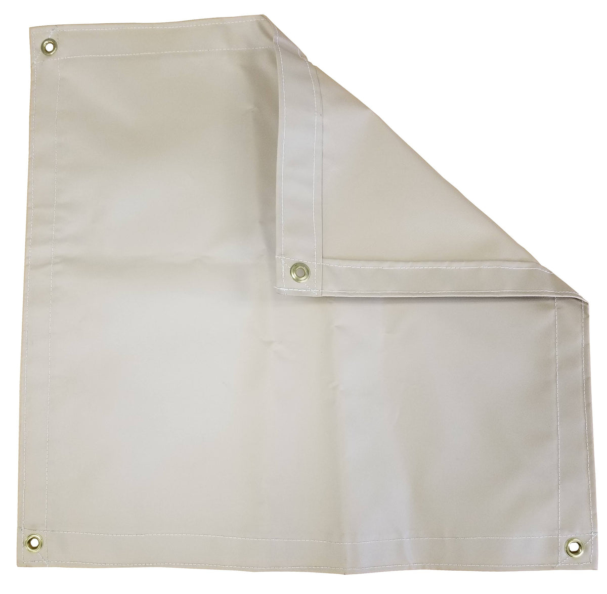 Tan Vinyl Coated Tarp 18 oz. Q87103