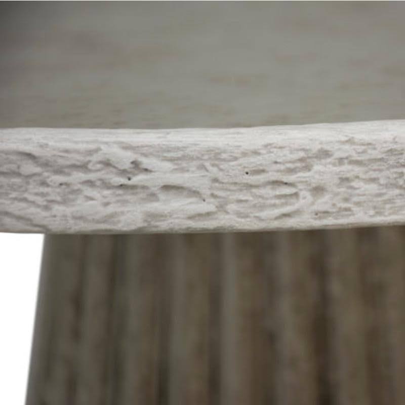Antique White Side Table K22615