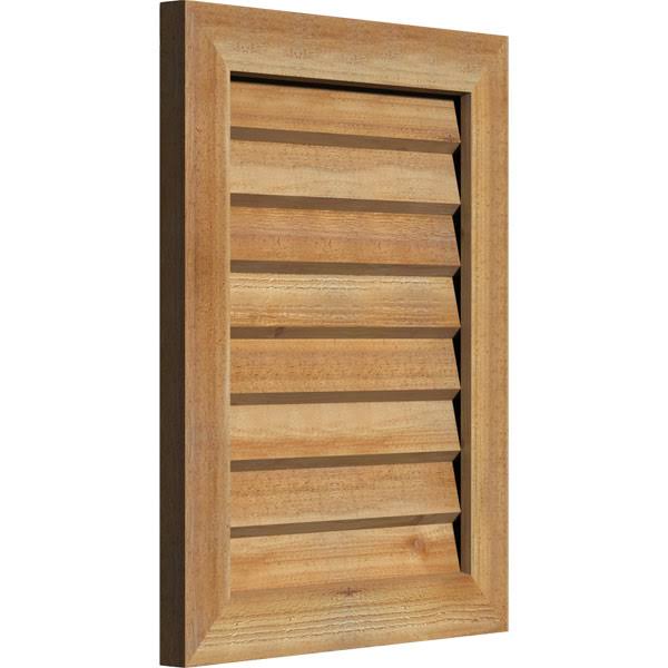 Unfinished Vertical Gable Vent U3495