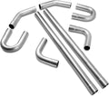 2.25 Stainless Steel Mandrel Bend Exhaust Kit Tubing 8PCS F679291