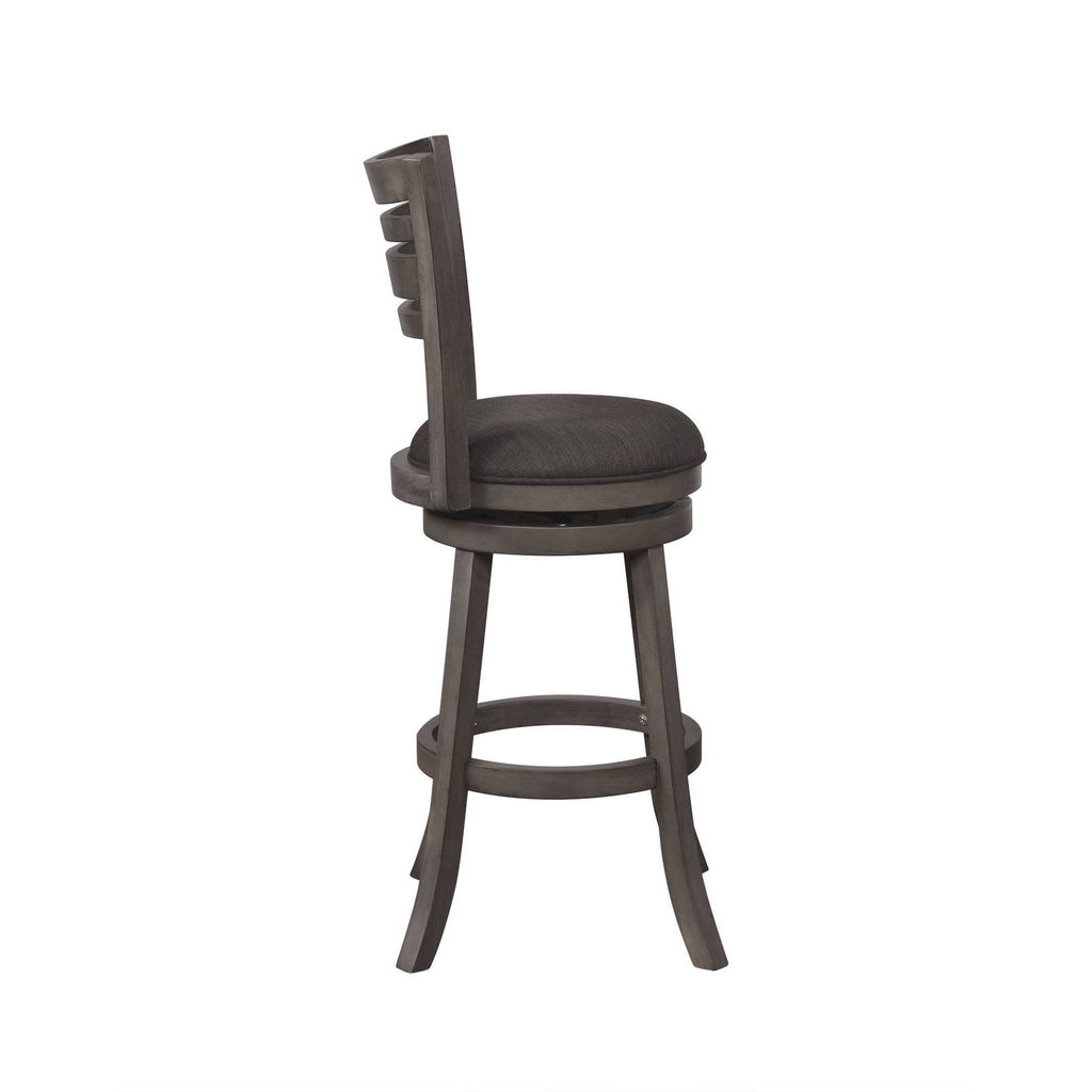 Gray Swivel Barstool E159