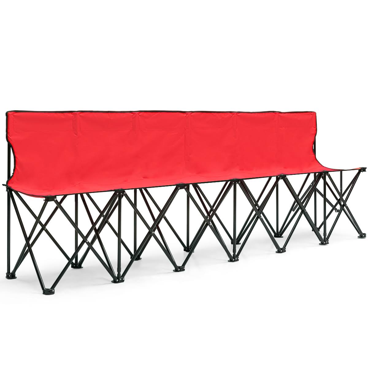 6-Seat Portable Folding Bench Chair P530