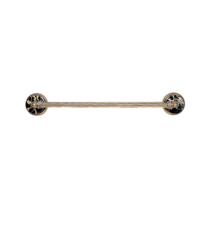 Polished Brass Wall Mount Towel Bar Y10861