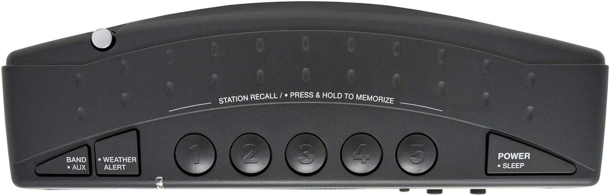 Black Portable AM FM Weather Radio Y914