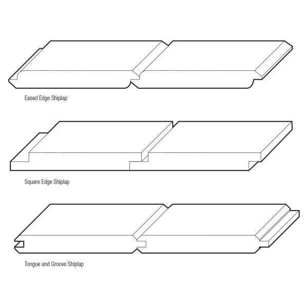1 in. x 8 in. x 6 ft. Eased Edge Pine Shiplap Board (6-Pack) F260368