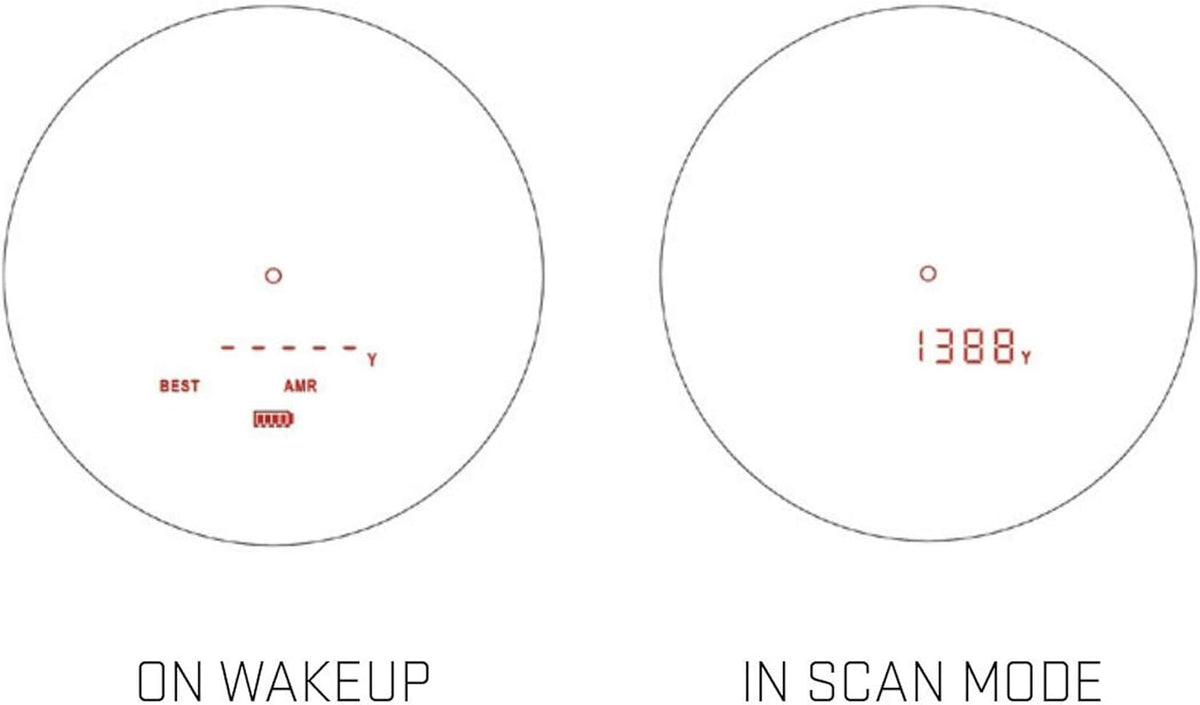 Black Rifle Scope 4.5-14x44mm 30mm Tube Second Focal Plane D606901