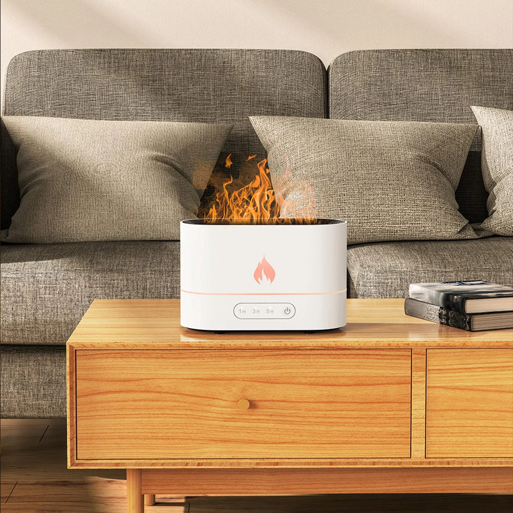 White Portable Air Humidifier Essential Oil Diffuser F88520