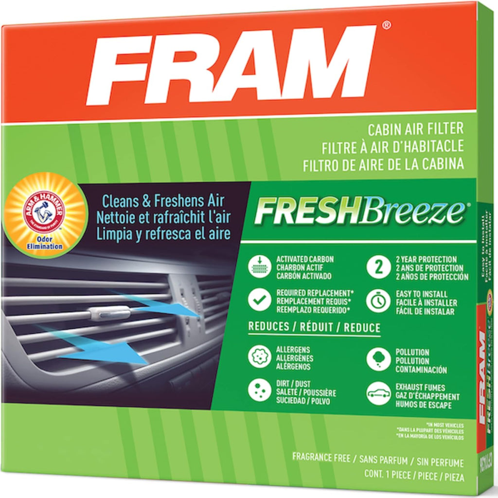 Cabin Air Filter with Arm and Hammer Baking Soda X891