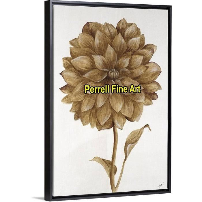 Black Float Frame Canvas Art - 32 x 48 R591