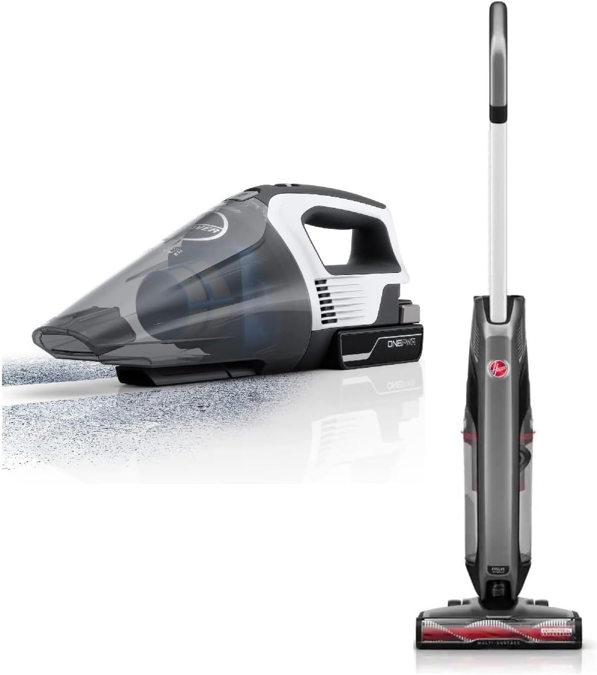 Red Cordless Upright Vacuum Cleaner D2102