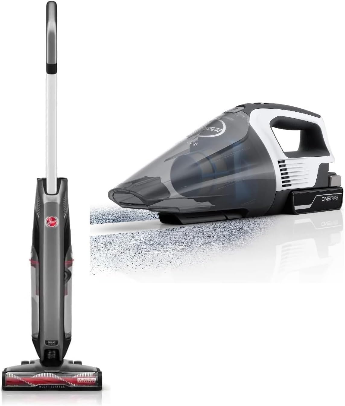 Red Cordless Upright Vacuum Cleaner D2102