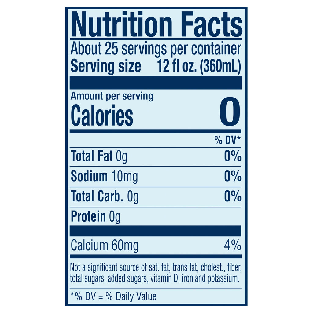 Sparkling Natural Mineral Water, 303.6 fl oz, 12 Pack Glass Bottles S20347