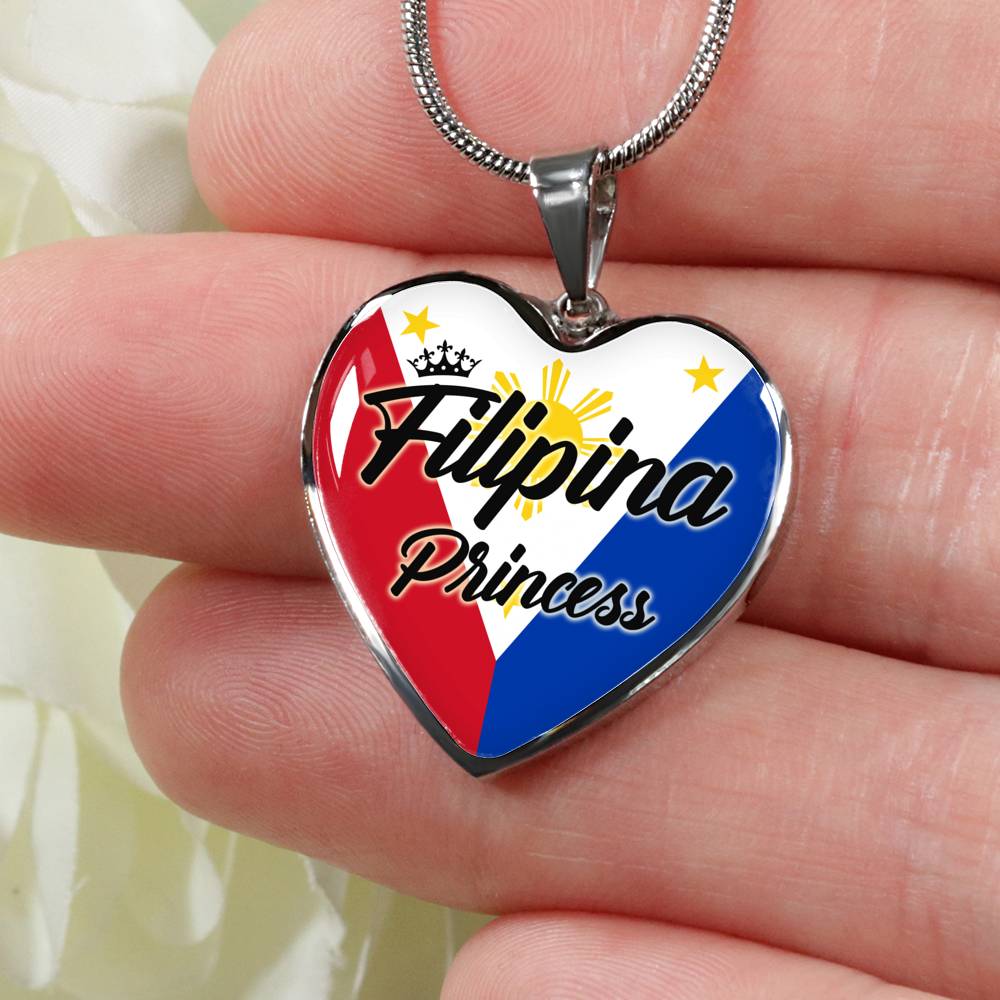 Stainless Steel or 18k Gold Heart Pendant Necklace S3516