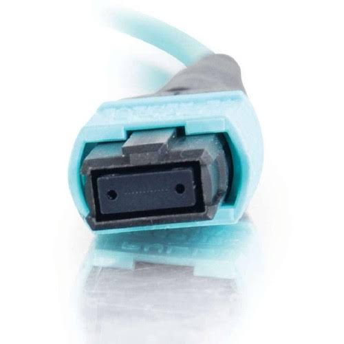 50m MTP OM3 Multimode Fiber Cable Aqua 164ft Y63696