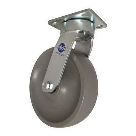 SWL Plate Caster, Nylon, 4 inch, 1050Lb H306626