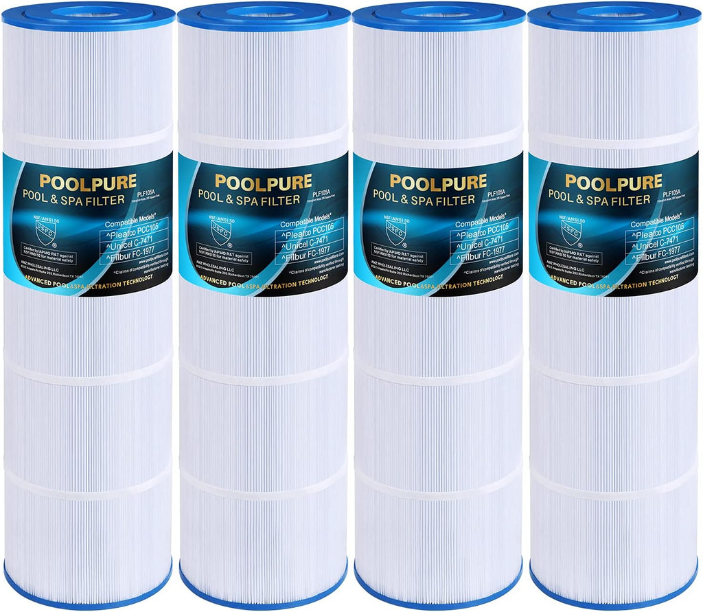 Pack of 4 Pool Filter Cartridge I140398
